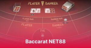 Baccarat NET88 - Hồi hộp theo dõi kết quả của những lá bài