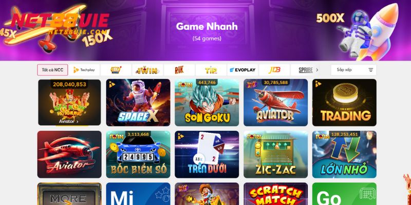 Game nhanh nhận thưởng chỉ trong vòng 3 giây
