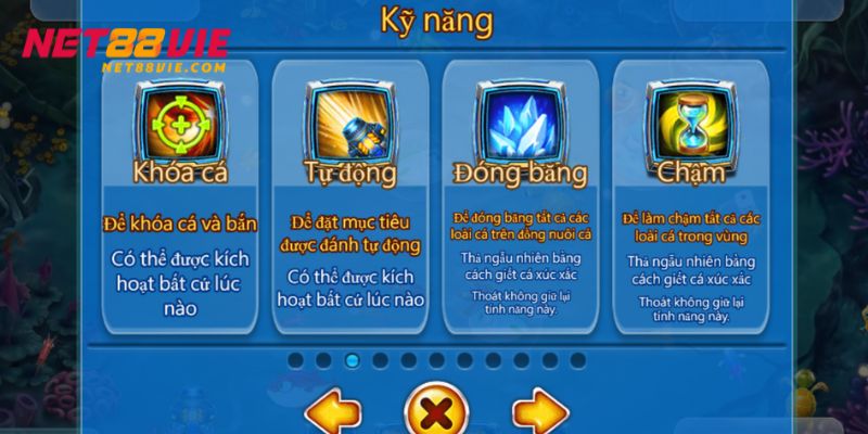Rất nhiều kỹ năng được nhà cái tích hợp trên giao diện