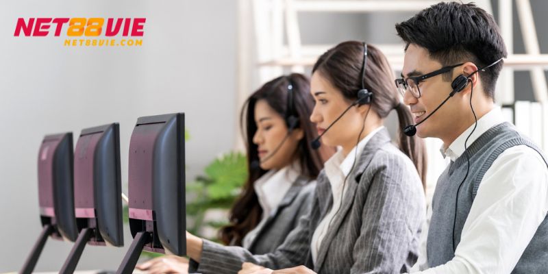 Nhận hỗ trợ từ bộ phận CSKH khi thực hiện rút tiền trên NET88