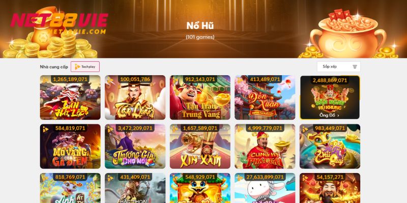 Danh mục nổ hũ hấp dẫn đang chờ đón bạn tại NET88
