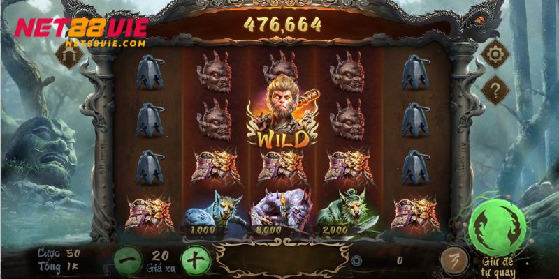Hắc Thoại Ngộ Không là trò chơi Slots được quan tâm