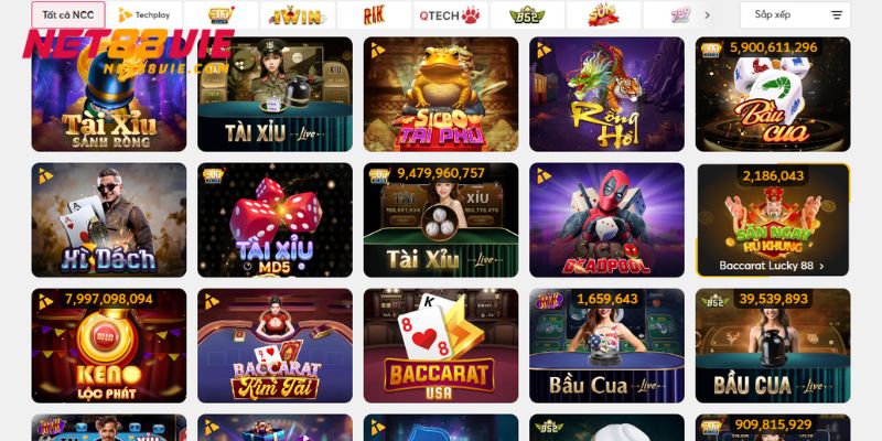 Tìm hiểu về trò chơi Table Game tại nhà cái NET88