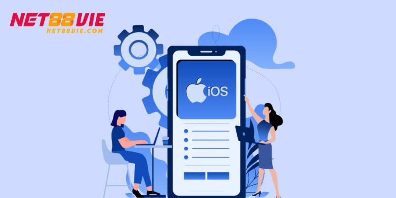 Bạn thực hiện tải app về thiết bị chạy hệ điều hành iOS